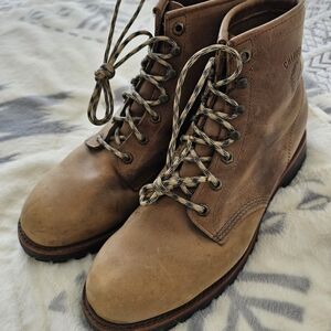 Chippewa Men's Tan Leather Boots